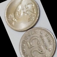 uang kuno 25 Rupiah th 1971