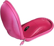 Hermitshell Hard Travel Case for Logitech G Pro / Logitech G PRO X Wireless Gaming Mouse (Plum Red)