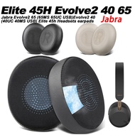 Ear Pads Replacement for Jabra Evolve2 65 (65MS 65UC USB)/Evolve2 40 (40UC 40MS USB)/Ear Cushions wi