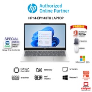 HP 14-EP1143TU ( C5-120U, 16GB RAM, 512GB SSD, 14"FHD,INTEL GRAPHICS, W11, HS,N.SILVER)