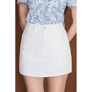 Dear Lyla Sebeth Denim Skorts (White)