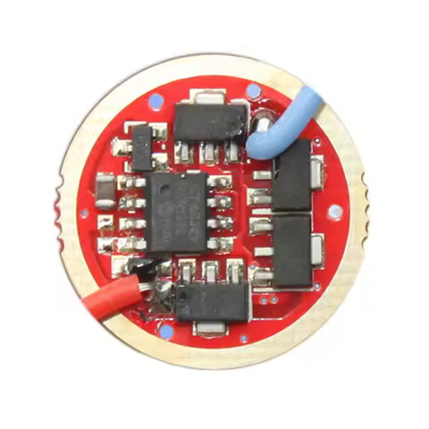 1pcs Flashlight Torch Driver New Firmware 7135x3/7135x4/7135x6/7135x8 17mm Portable Lighting Accesso