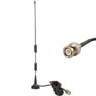 FM Radio Antenna Magnetic Base Radio Antenna BNC Male Antenna