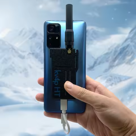 Radio Transceiver Kits for Android Phone Small and Convenient Kv4p HT Homebrew VHF Radio Into Ham Ra