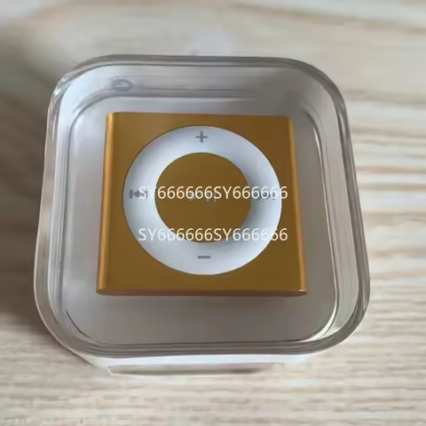 New Retro Mini Clip Music MP3 Player Compatible With iPod Shuffle 4 2GB Gold Portable Audio Player