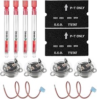 Lrichy RV Water Heater Thermal Cutoff & ECO Thermostat Assembly Kit (2 Pack) for Atwood Water Heater