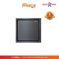 FLE 314/GM s/steel 304 tiles grating 6'' x 6'' (gun metal)