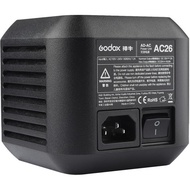 Godox AD-AC Adapter for AD600B and AD600BM, Godox AC26 Adapter for AD600Pro Witstro Outdoor flash