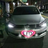 福斯Touran Tiguan Golf 16 17 18年 LED燈閱讀燈化妝燈倒車燈日行燈方向燈解碼不亮故障