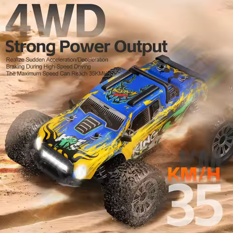 Wltoys 164018 35KM/H 2.4G RC Car Brushless 4WD Off-Road Vehicle 2.4GHZ 1500mAh 80M Distance Brushed 