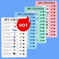Children's Daily Task Planning Board Detachable Chores Checklist Wall Memo