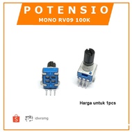 Potentiometer RV09 100K potentiometer 100 Kilo biru