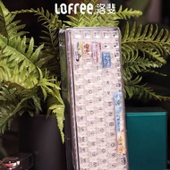 Lofree lofree 1% Transparent Mechanical Keyboard DIY Keycap Bluetooth Wireless Mechanical Keyboard T