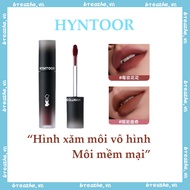 HYNTOOR Black Rabbit Macaron Pink Lipstick Matte Matte Lipstick Nude Pink Lipstick Lip Glaze