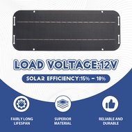 12V 6W Solar Panels Charger Car Motorcycle Kick Scooter Portable Solar Panel Car Charger Battery Eff