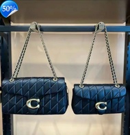 Koujia Tabby26 Quilted Stitching Crossbody Shoulder Underarm Bag Chain Shoulder Bag for Women Versat