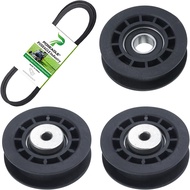 2 Pek 587973001 Idler Pulley dengan 587969201 Idler Pulley 580364609 Belt Menggantikan 581904001 580