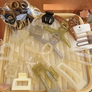 Set of hairpins and hairbands for babies and mothers with 67 pieces and 80 pieces with diverse desig