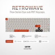 LOFREE Retrowave Flow Series Dye-sub PBT Keycaps