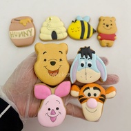 Pooh & Friends Fancy Cookies Sugar Cookies Cute Cookies icing Cookies Butter Cookies Biskut