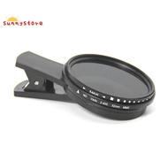 52mm Phone ND Filter ND2 to ND400 Clip-on Variable Neutral Density Filter for Phone Mobile Smart Pho