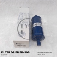 Filter DRIER DRYER EMERSON EK-306 EK306 NEPPLE 3/4"