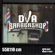 Custom 11 Stickers DVA BARBERSHOP - OKU STORE
