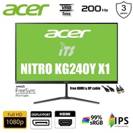 Acer 23.8" NITRO KG240Y M5 1ms 180Hz / KG240Y X1 1ms 200hz Gaming Monitor