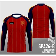 2026 World Cup Spain jersey, football shirt, free custom name and number SPA26-B
