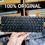 LENOVO (Genuine Black/Black) ORIGINAL NEW Keyboard Erazer Y40 Y40-70 Y40-70AT Y40-70AM Y40-70AT-IFI 