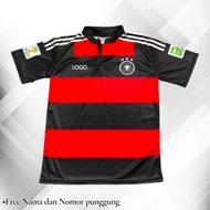German 2014 Away Full Printing Football Jersey