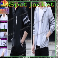 เสื้อแจ็คเก็ตสไตล์เกาหลี ระบายอากาศดี ผ้าร่ม ผ้าบาง กันฝน กันแดดJacket outdoor korean style ผ้า poly