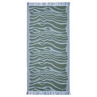 HIJAU Bath towel, Green/biru, 90x180 cm original IKEA
