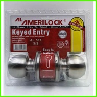 ▬ ۩ ☫ AMERILOCK DOOR KNOB LOCK SET 587