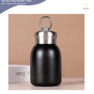 TERMOS Drinking Bottle Thermos Hot Cold Water Insulation Bottle 280ml RAZZUM Black