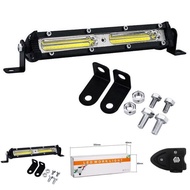 1pcs 1x18www 12-24v 2COB Car Light Bar Work Spot Driving Fog For SUV Off-Road
