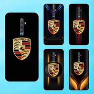 Oppo Reno 2F Black Bezel Phone Case Porsche Brand