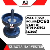 Assy Truck Roller DC60 Kubota Harvester Part :5T051-23102[23100]