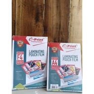 A4 SIZE LAMINATING PLASTIC - F4