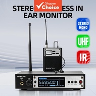 G-MARK Wireless In-Ear Monitor System EW-D Stereo/Mono Stage Monitoring UHF Frequency Selectable For
