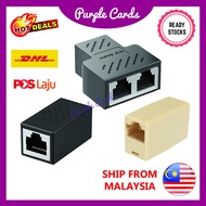 Network Cable Connector / RJ45 Cable Connector / Ethernet Cable Connector / Lan Cable Joiner Coupler