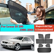 Car Sunshade For Lexus IS 200 1998-2005 Car Side Window Sun Shade Visor Car Sunshade Accessories Fro