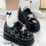 Thick-Soled Punk Lolita Y2K Sponge Cake Design Shoes