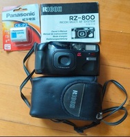 古董 理光 ricoh Ricoh RZ-800 菲林相機 傻瓜機 80mm 電池 相机套 手冊 使用者手冊