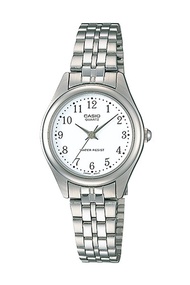 Casio Standard นาฬิกาข้อมือผู้หญิง สายสแตนเลส รุ่น LTP-1129A,LTP-1129A-7B - สีเงิน