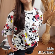 Mihar store / Sweater import mickey mouse / Sweater wanita / Sweater babyterry / Sweater mickey / Sw
