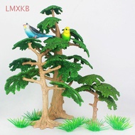 LMXKB Simulation Cypress, Cypress Pine Trees Coconut Tree, DIY Mini Vivid Plastic Landscape Tree Mod