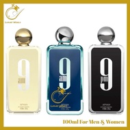 💯% Original 9am/9pm/9am Dive/9 AM - POUR FEMME/9 PM - POUR FEMME 100ml Perfume For Men& Female