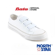Bata บาจา North Star รองเท้าผ้าใบแบบสวม ดีไซน์เก๋ สำหรับเด็กผู้ชาย รุ่น RIKKIE สีขาว รหัส 4891137