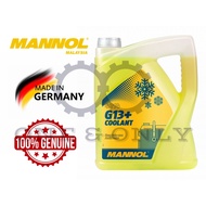 100% MANNOL COOLANT G13+ 5LITRE 4212 ( YELLOW COLOUR )
